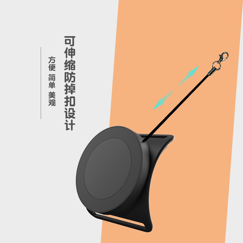 Nuevo actualizado de segunda generación de muñeca de absorción magnética al aire libre ciclismo deportivo Meituan giratorio portátil soporte de teléfono móvil