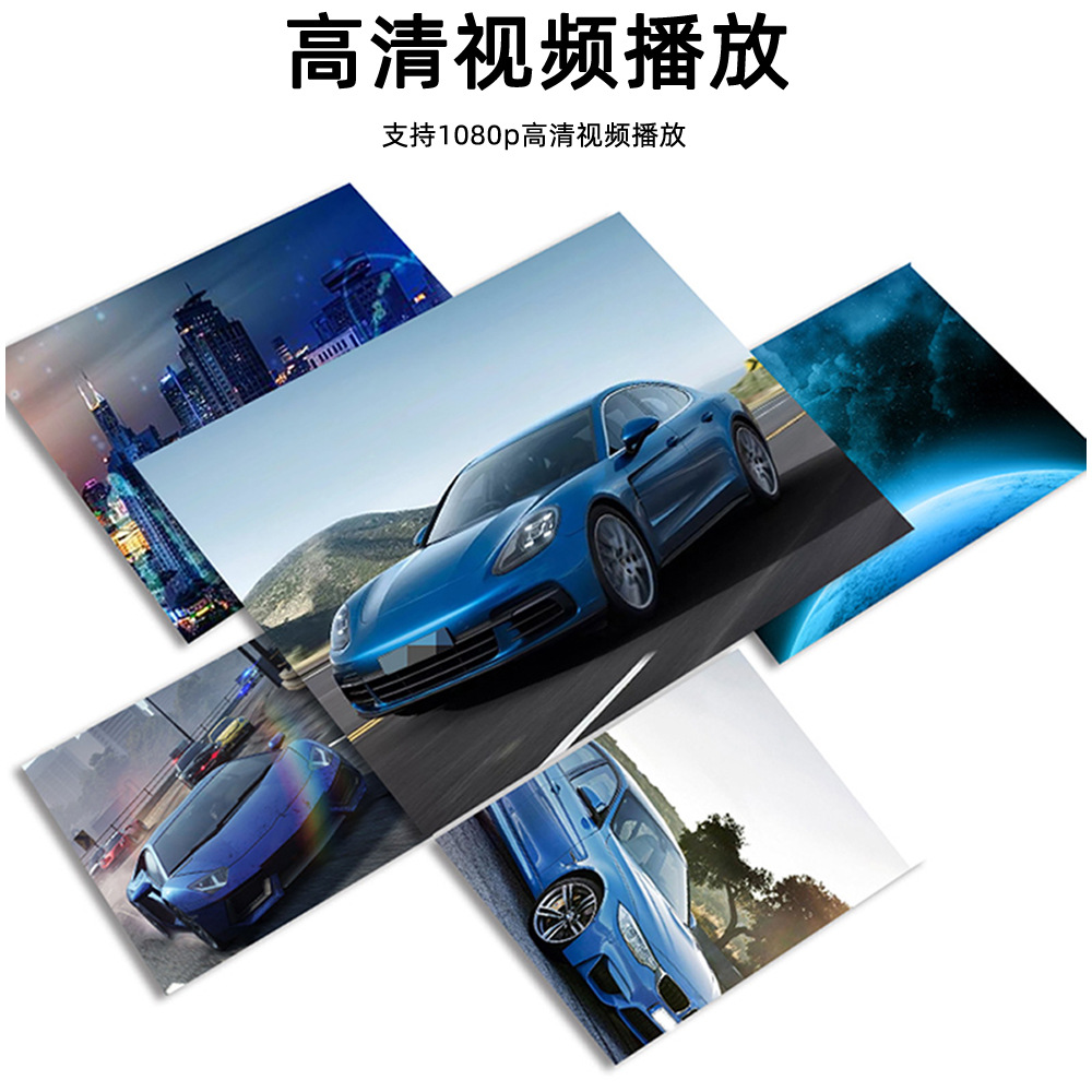 7inch Touchscreen Android Car Bluetooth Portable Wireless Apple Carplay Cigarette Lighter Display Cp701