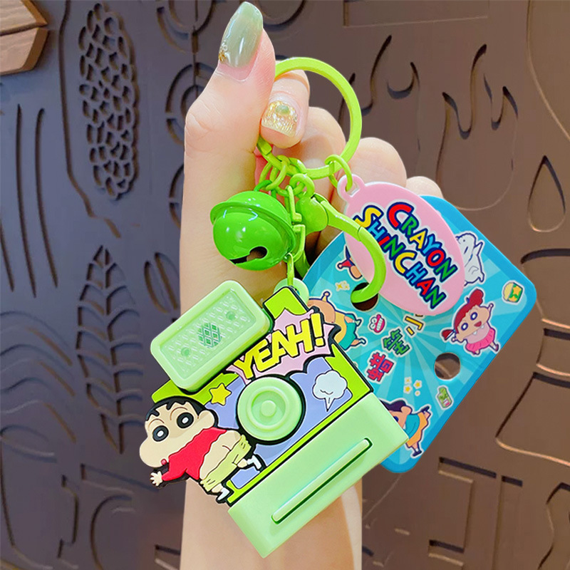 本物のクレヨンしんちゃん恋人ビスケットシリーズキーホルダーかわいいバッグペンダント車のキーチェーンギフト卸売|undefined