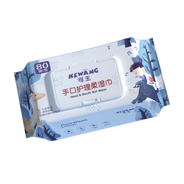 Wet wipes 80 large pack baby special hand and mouth wipes household…
