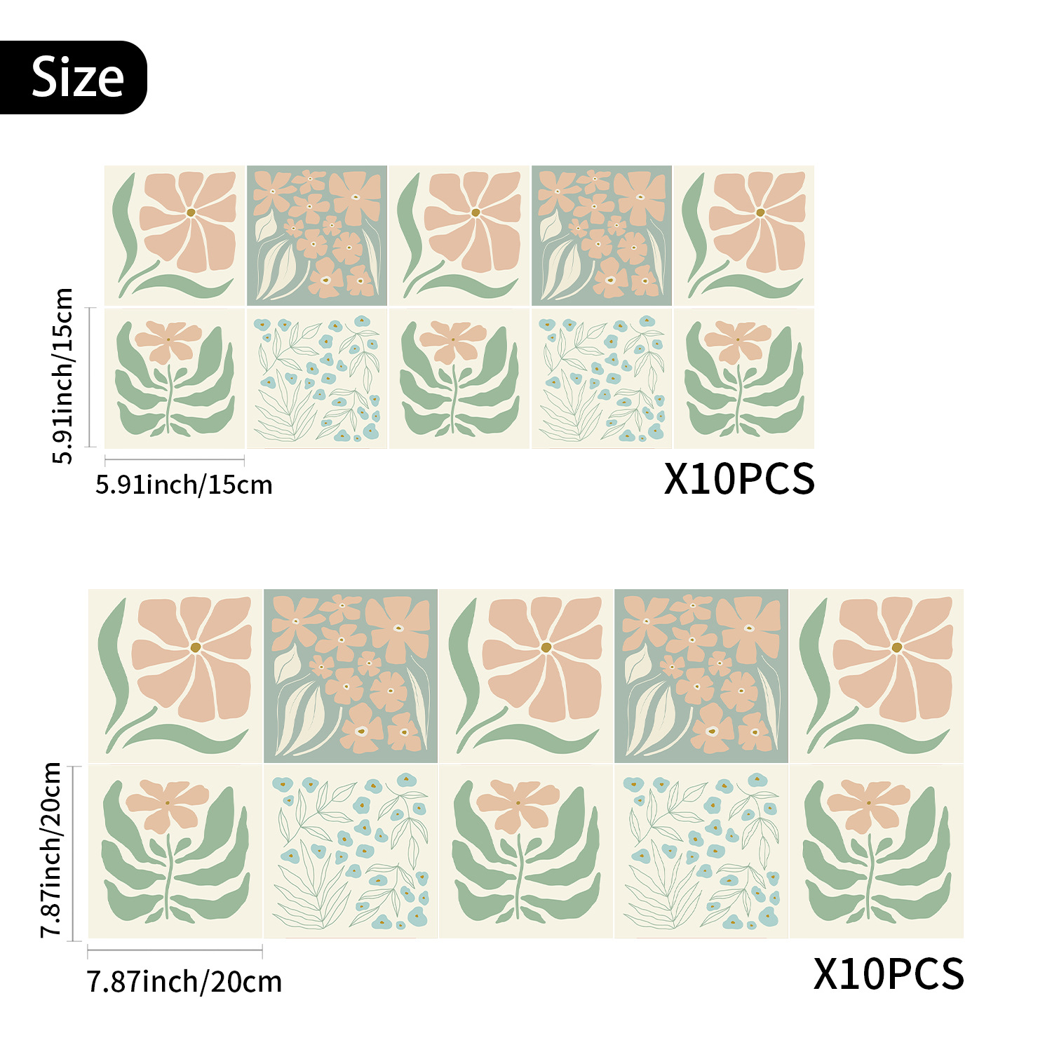 15X15CMX10PCS