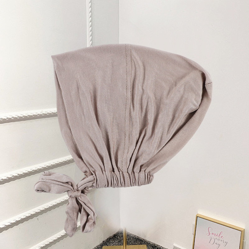 새로운 모달 솔리드 컬러 심플한 탄성 밴드 바텀 캡 끈 조절이 가능한 솔리드 컬러 캡