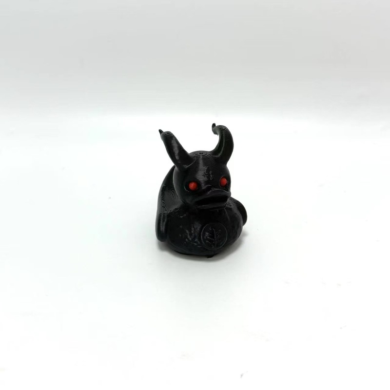国境を越えた新製品 3D プリント面白いアヒル 6 点セット悪魔アヒルクリエイティブ装飾品ゴーストアヒル邪悪なアヒルハロウィン|undefined