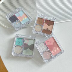 Jaded葭ダ小確幸四色アイシャドー盤純欲グラデーション切断甘いドーパミン衝突色平価アイシャドー