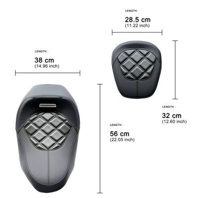 Harley 09-23 Touring CVO split | Motorcycle cushion