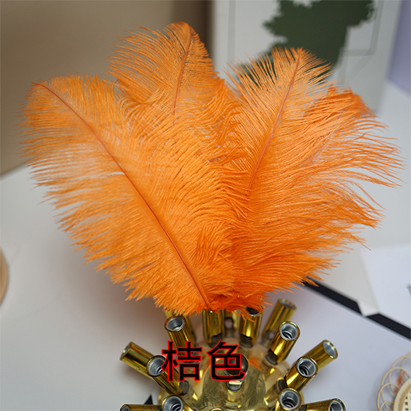 Plumas de avestruz bodas blancas de avestruz guía de plumas accesorios de fotos adornos rojo rosado en línea grandes plumas decoración
