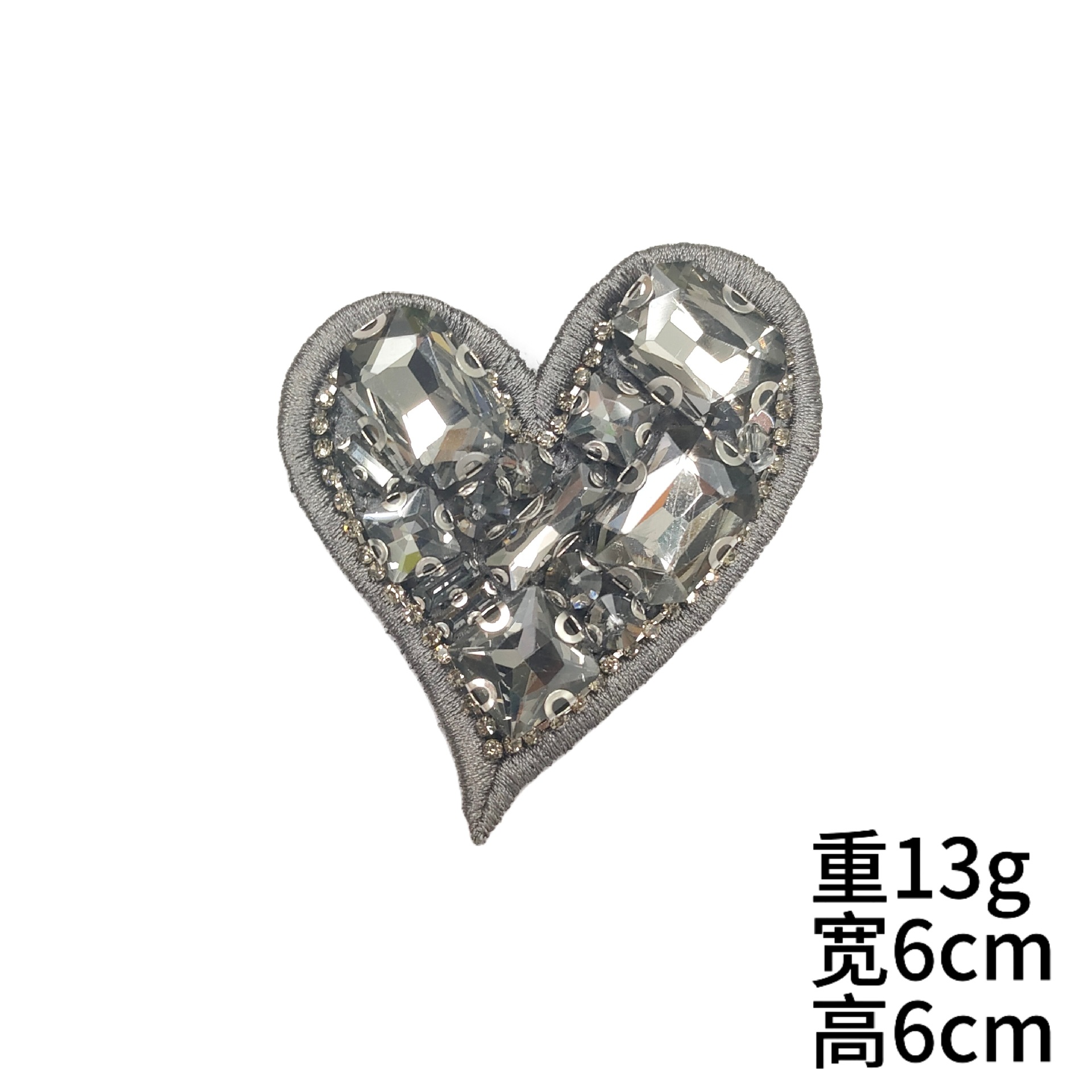 그레이 자수 엣지