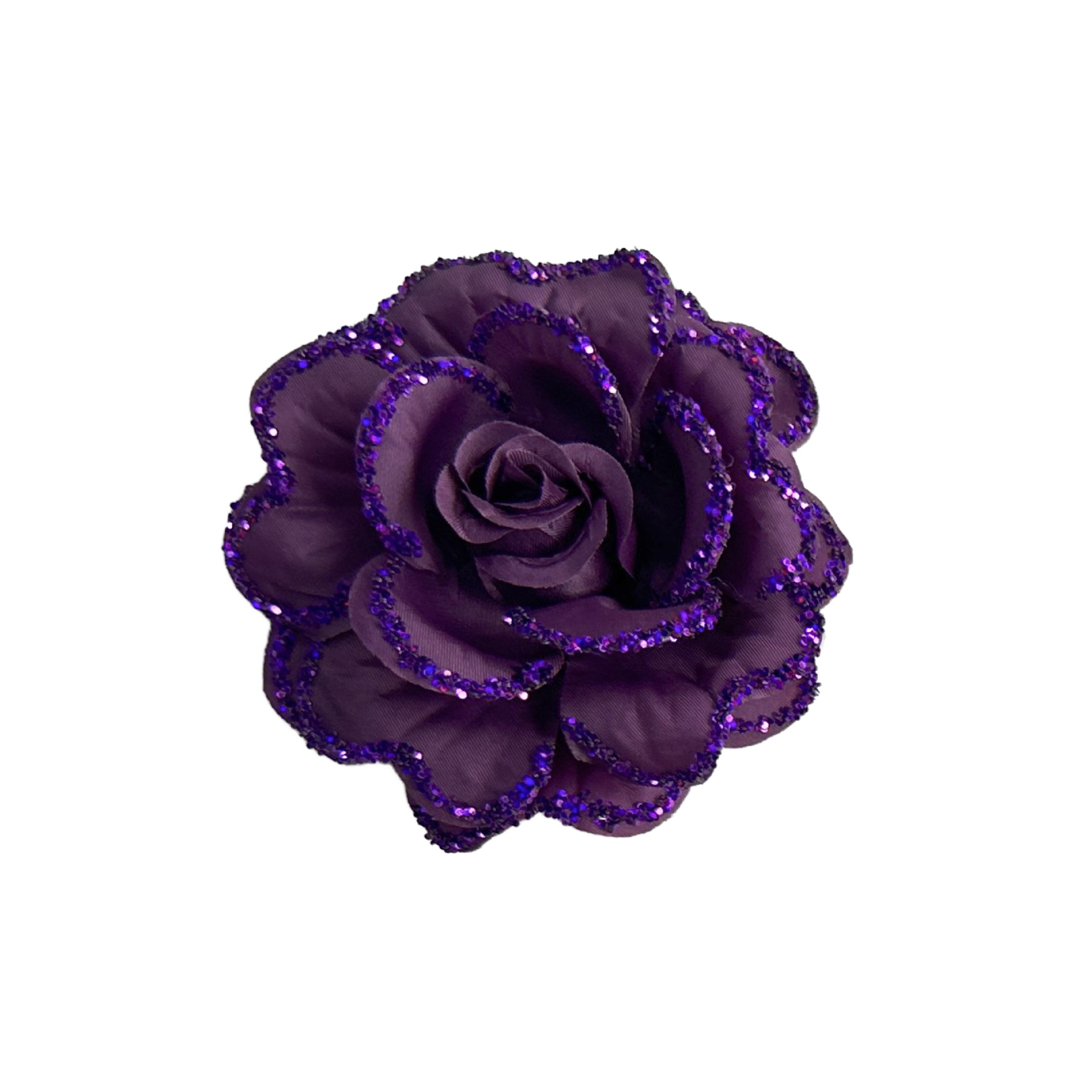 Libu Flash Decoración Vestido de ropa de flor de rosa Decoración del hogar Hecho a mano Decoración de flores pequeñas Tela Flor falsa image 9