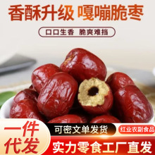 代发香酥脆枣空心无核脆枣  真空包装营养干枣灰枣嘎嘣脆解腻零食