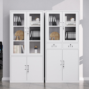 Iron File Cabinet Office Information File Cabinet Steel Voucher Cabinet Home Locker Storage Cabinet with Lock Cabinet Roll Cabinet
