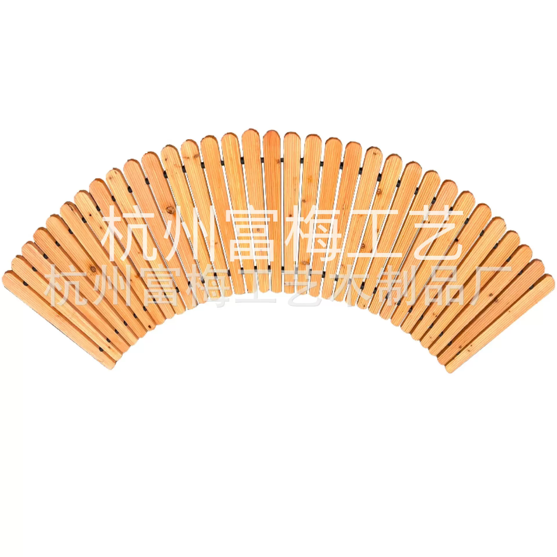花园小径花园实木地板可活动地板圆头地板实木走道