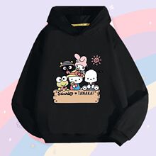 女童连帽卫衣三丽鸥星黛露儿童外套秋装薄款洋气可爱中大童薄外套