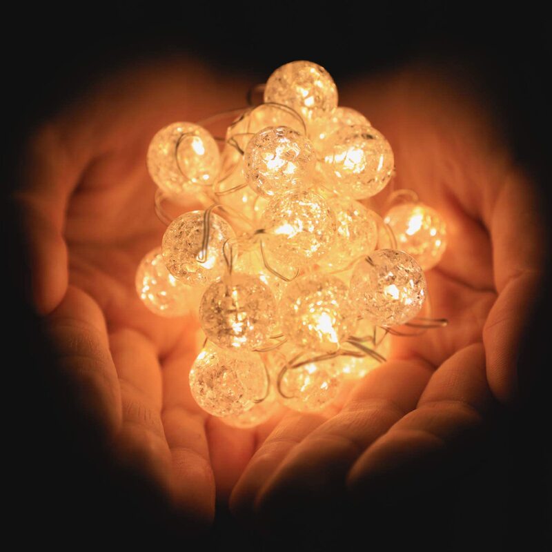 Amazon's Popular Copper Wire Lamp Crack Beads Indoor and Outdoor Festival Led Copper Wire Lamp Ball Decorative Lantern Amazon's Popular Copper Wire Lamp Crack Beads Indoor and Outdoor Festival Led Copper Wire Lamp Ball Decorative Lantern