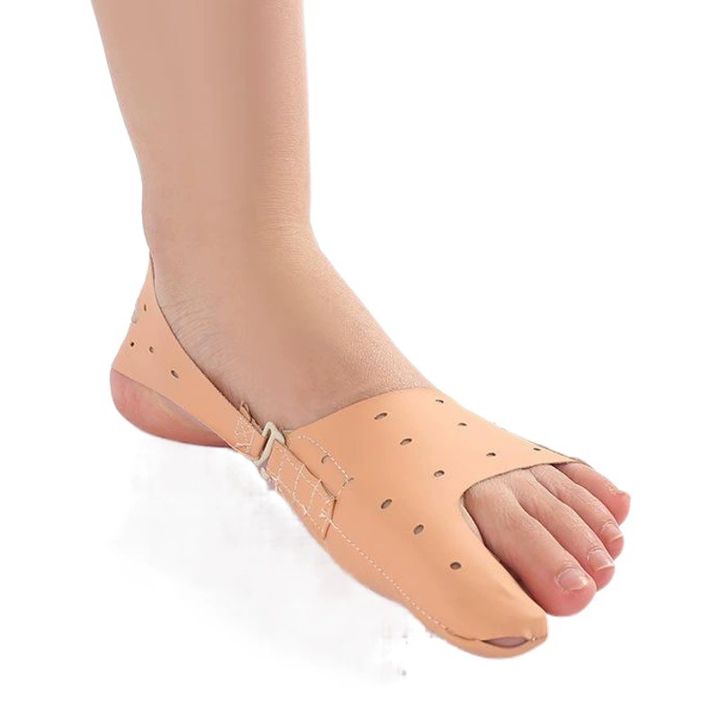 В наличии Поставка Кожаный цвет кожи Удобный дышащий защитный чехол для ног Искусственная кожа Носок Сплиттер Вальгусный корректор большого пальца