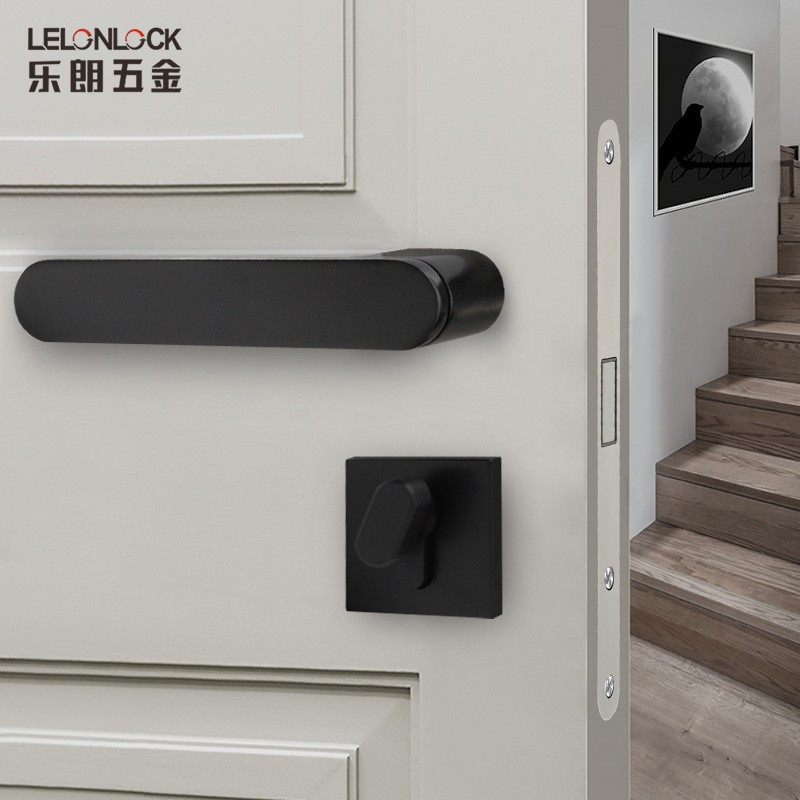 Acero inoxidable estándar europeo 5572 bloqueo magnético personalizado engrosado bloqueo magnético silencioso accesorios de bloqueo mecánico de puertas interiores