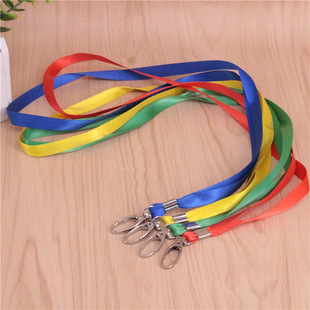 Supply wholesale badge rope certificate rope hanging rope hanging rope olive buckle hanging rope 100/bag