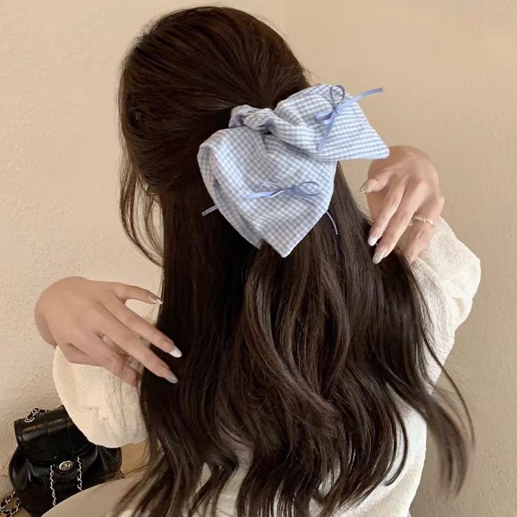 可爱红色小樱桃蕾丝大肠发圈女高级感百搭头饰扎头发大号春夏发绳|undefined