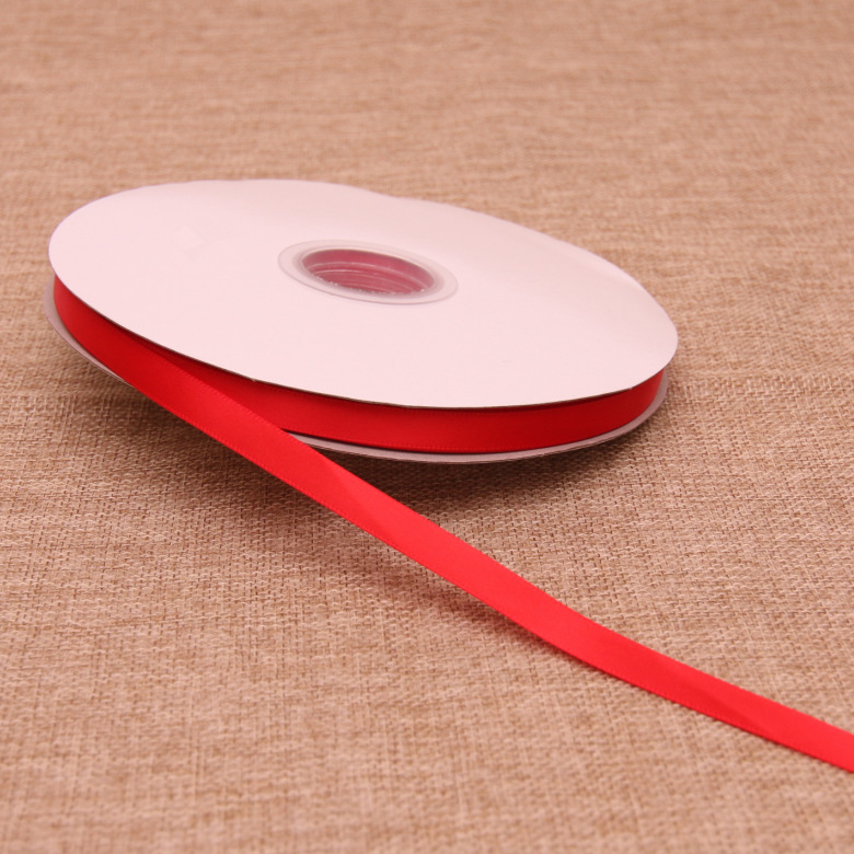 Cintas rojas de seda, cinta de cinta roja, cinta de boda, cinta de cinta