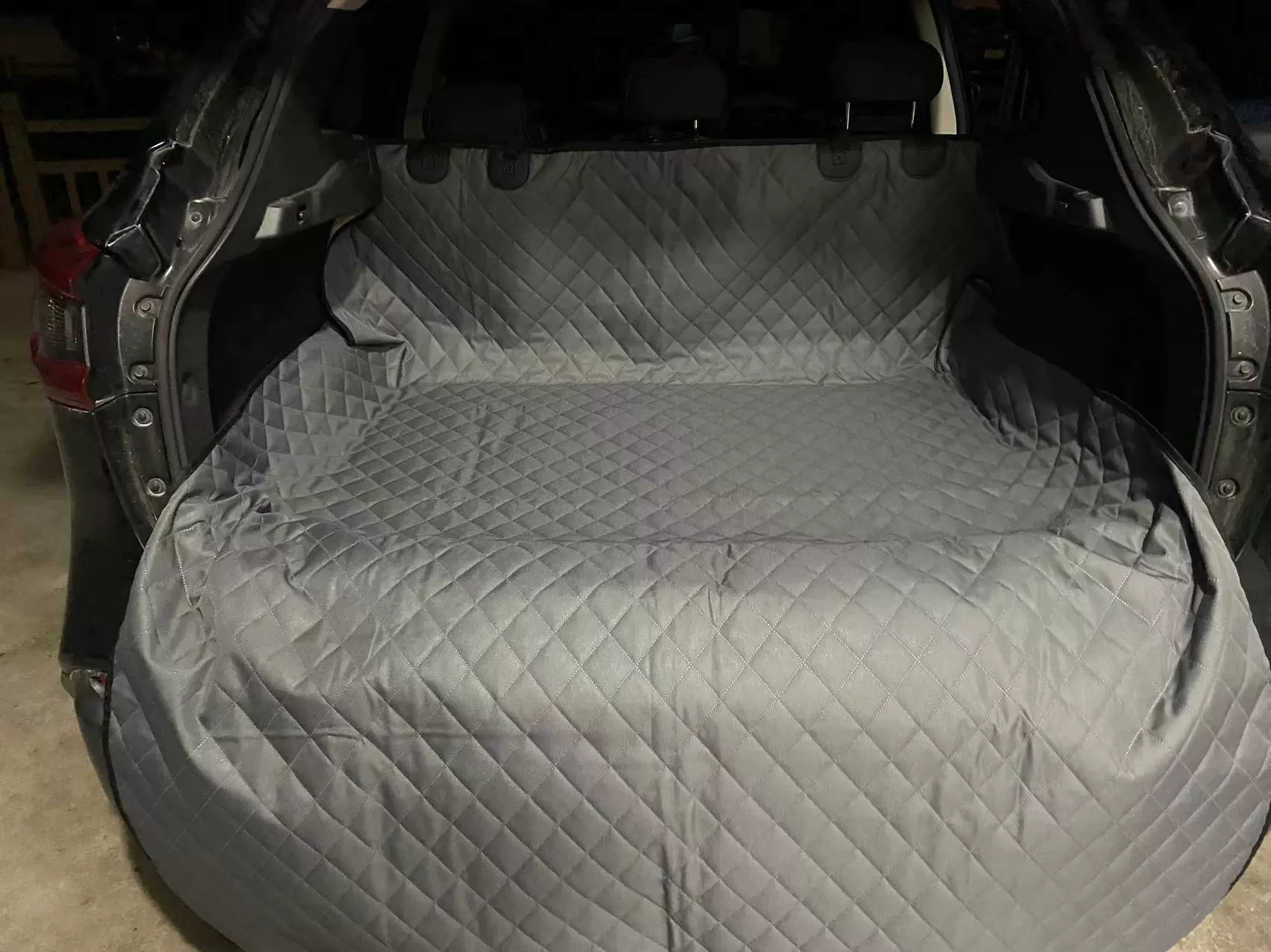 Универсальная сумка багажника SUV полуприлег, двойной слой подстаканник для домашних животных, коврик для автомобиля, защита, подушка