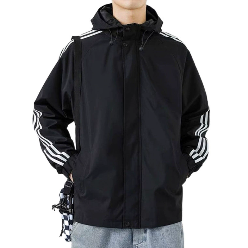 Demi-season universal trend travel cotton jacket, oversize