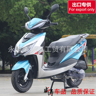 Cross-Border Wolf Warrior Scooter 125Cc Fuel Moped Wholesale Export to Mongolia 49Cc Motorcycle Factory