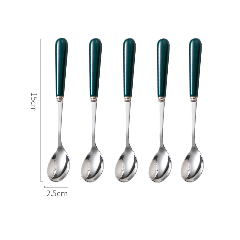 Tenedor de fruta hogar de gama alta postre Tenedor de almacenamiento tarro traje Luz de lujo palo de fruta tapón de fruta seguridad para niños tenedor pequeño