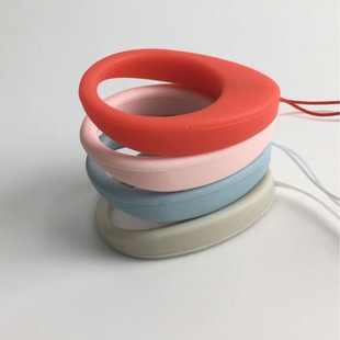 Hot selling U disk bluetooth speaker silicone lanyard creative solid color lengthened nylon mobile phone silicone ring lanyard for men and women