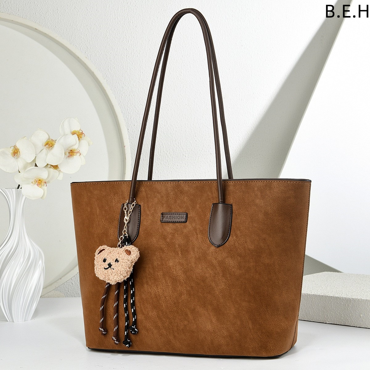 Bolso Tote de Hombro de PU de Gran Capacidad para Uso Diario image 1