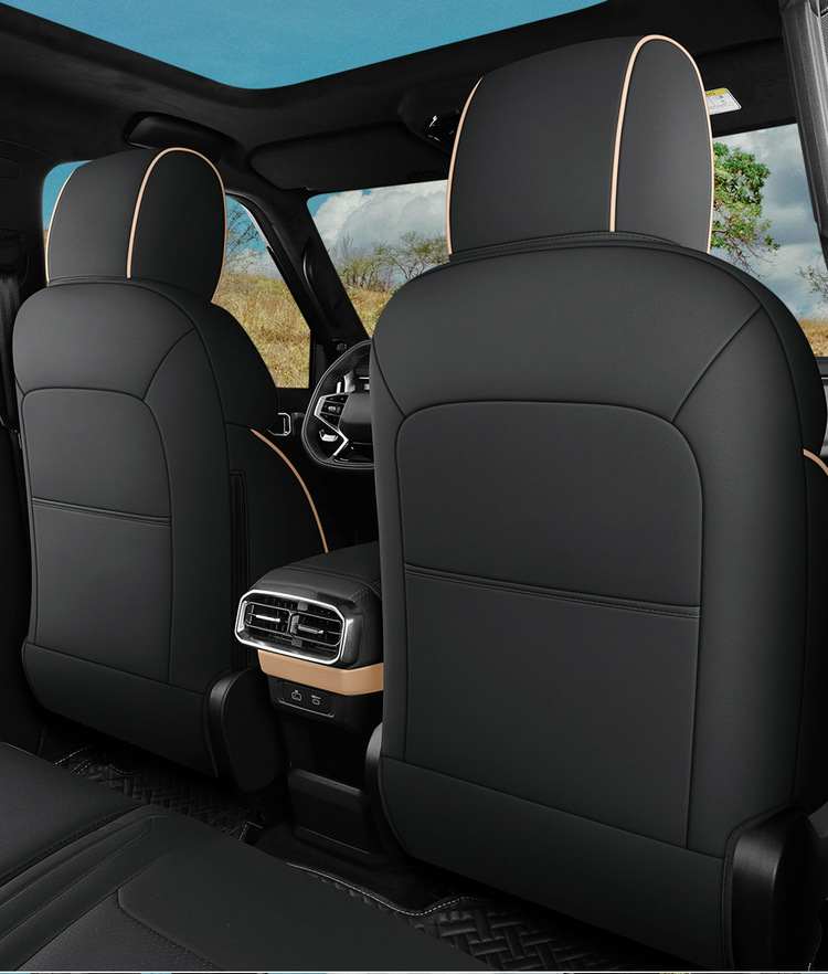 2024 New Jietu Shanhai T2 Special Seat Cover All-Inclusive Seat Cover Four-Season Universal Car Seat Cushion Leather Seat Cushion