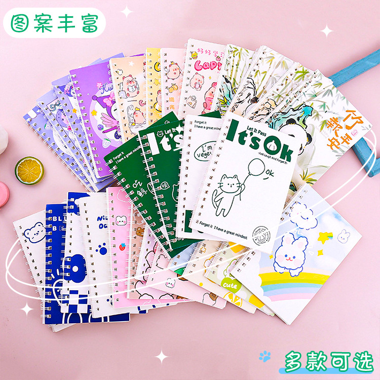 Kapibala A5 libro de círculo creativo ins libro de alto valor diario para estudiantes cuaderno de hojas sueltas