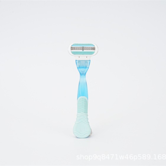여성용 수동 면도 나이프 홀더 3 층 수동 나이프 핸들 면도기 3 층 면도 헤어 리무버 겨드랑이 헤어 면도 다리 헤어