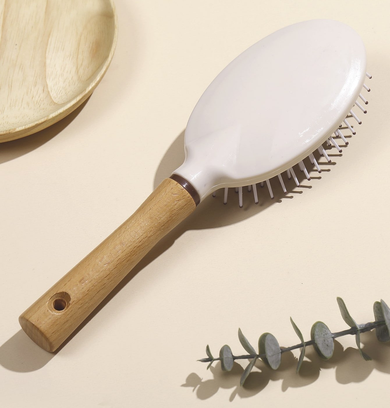 ABS Material Simple Style Classic Style Solid Color ABS Hair Comb