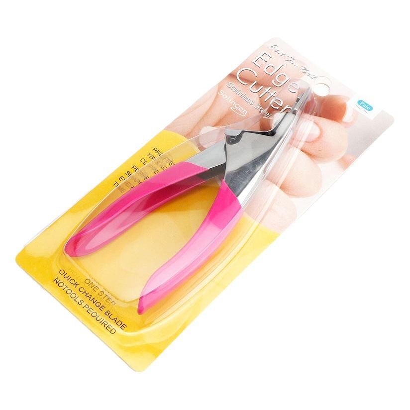 Tijeras rectas para decoración de uñas, herramientas de acero inoxidable para uñas, tijeras rectas en forma de U para salón de uñas profesional, tijeras rectas para uñas postizas DIY
