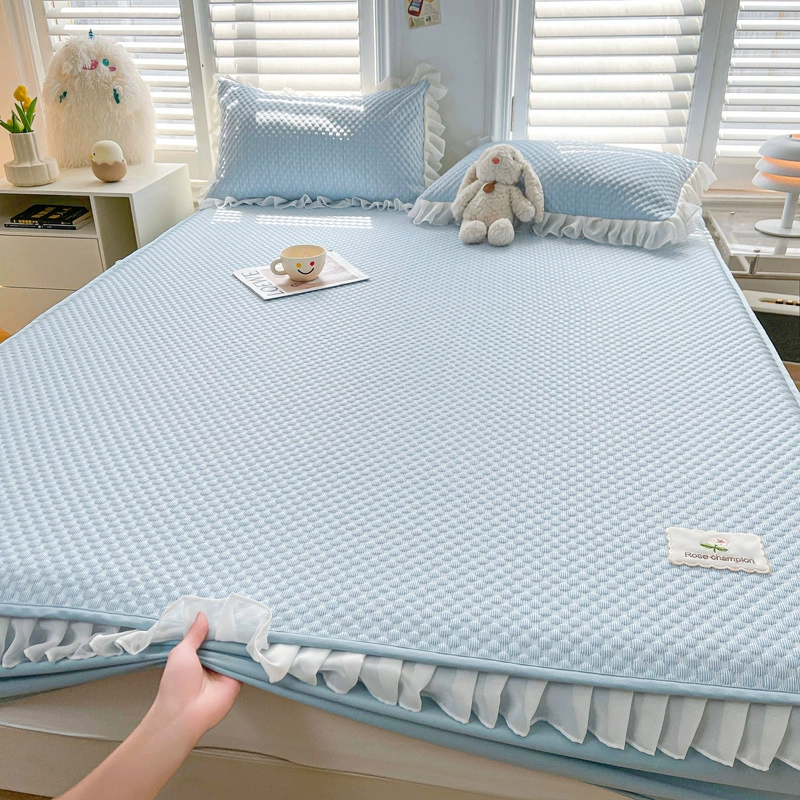 Silk mat, sheet, set, 3 piece set