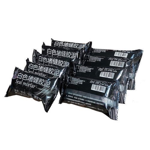 Factory direct sales waterproof sealing mud for leak blocking pure white air conditioning mud household filling air conditioning hole sealing mud glue