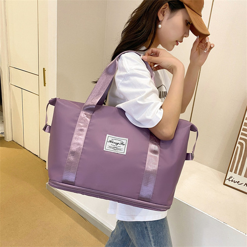 Travel bag, short-distance portable, ultra-large capacity fitness bag, lightweight accommodation storage for maternity, business trip small luggage bag wholesale