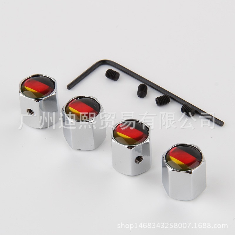Tapas de Válvula de Neumático 4 Piezas de Cobre Antirrobo A Prueba de Fugas para Automóvil image 12
