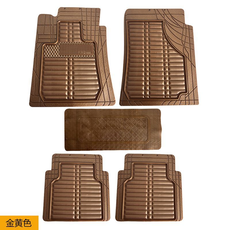 Factory direct car mats anti-dirty universal latex PVC waterproof non-slip easy to clean tailoring latex mats