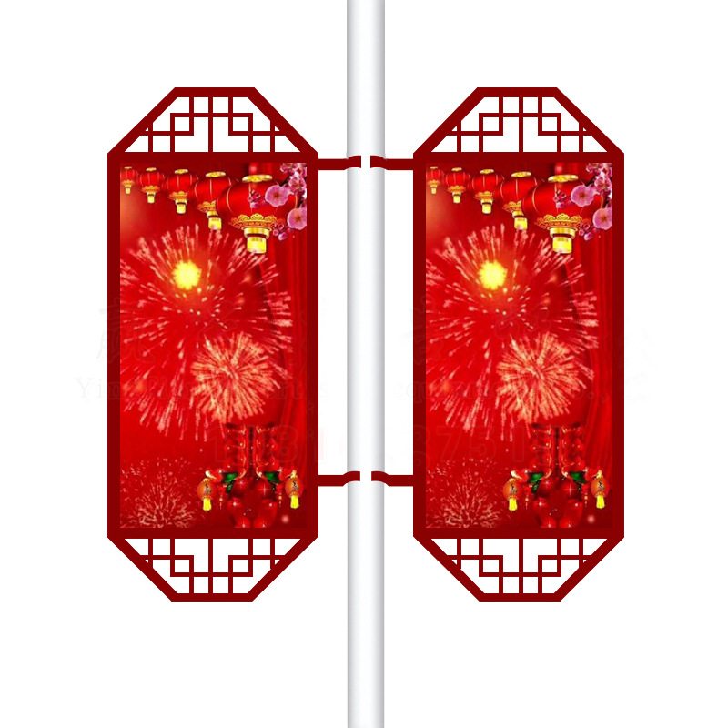 供应电线杆灯箱小区路灯杆灯箱户外灯杆广告牌街道路灯杆道旗灯箱