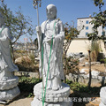 公园文化寺庙石佛像汉白玉人物雕像石雕校园户外广场人物雕塑摆件