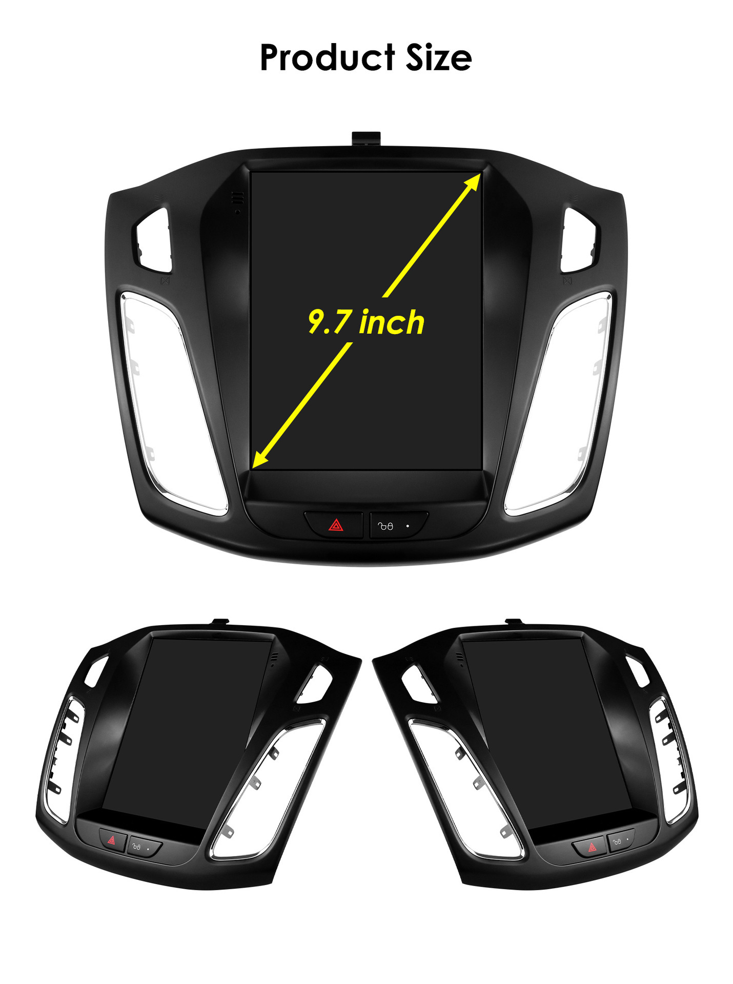 Suitable for 11-19 Ford Focus Mk3 Android Gps Central Control 9.7inch Vertical Screen Car Navigation