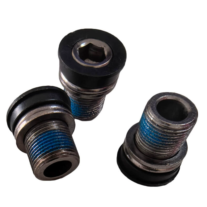 Велосипед среднего вала винт шпон среднего вала винт кривошип монтаж ножевого винта M15 пылезащитный