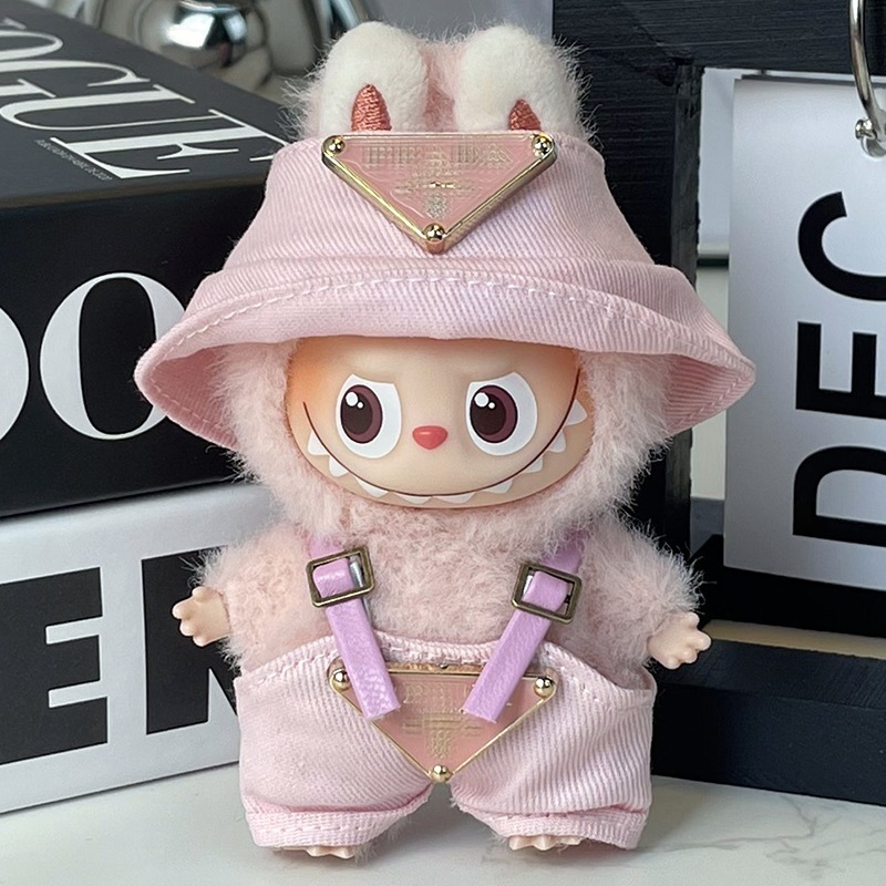 仅衣服适用4代迷你版拉布布4.0娃衣mini版Labubu四代衣拉布布娃衣|undefined