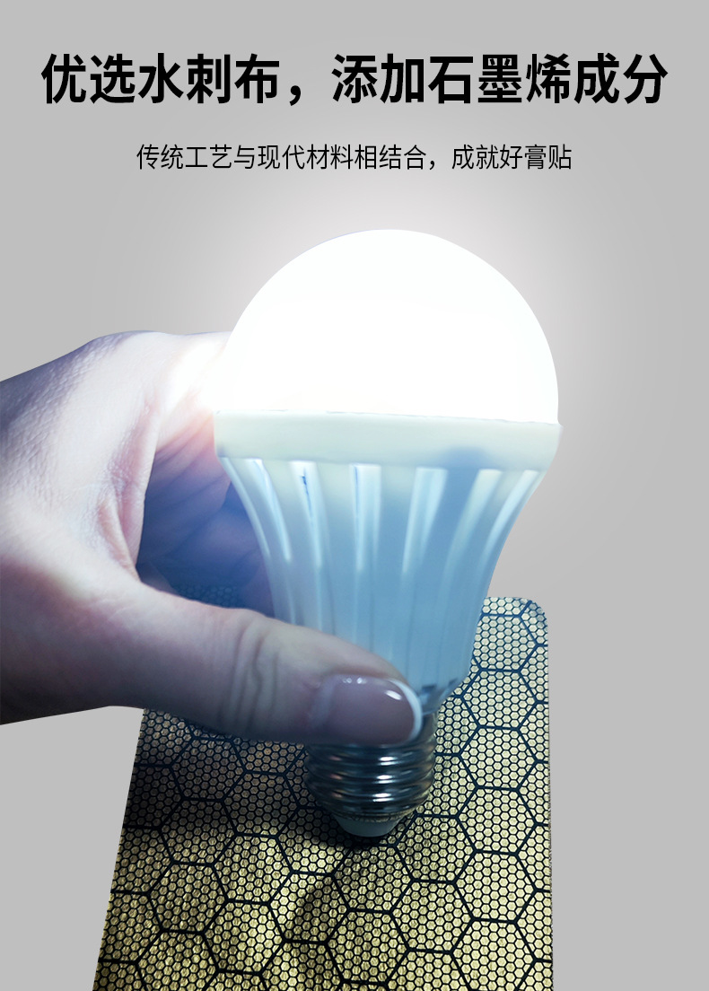 Yao Benren Graphene Far Infrared Pain Relief Patch for Neck Shoulder Waist Leg Joint Discomfort 6 Patches Per Box specifications