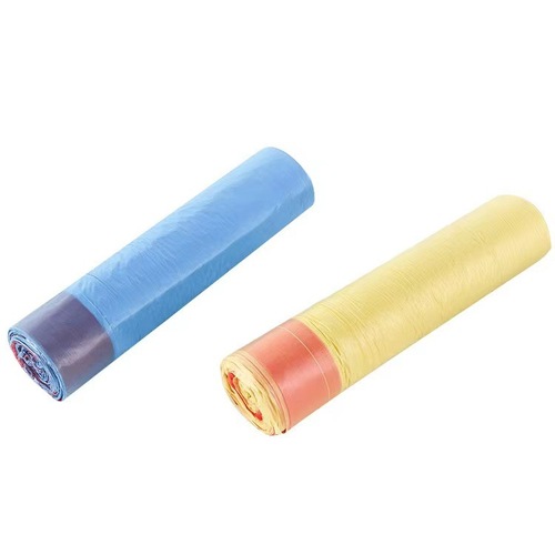 Garbage bag household portable thickened large affordable kitchen bucket black student pull bag garbage drawstring plastic bag