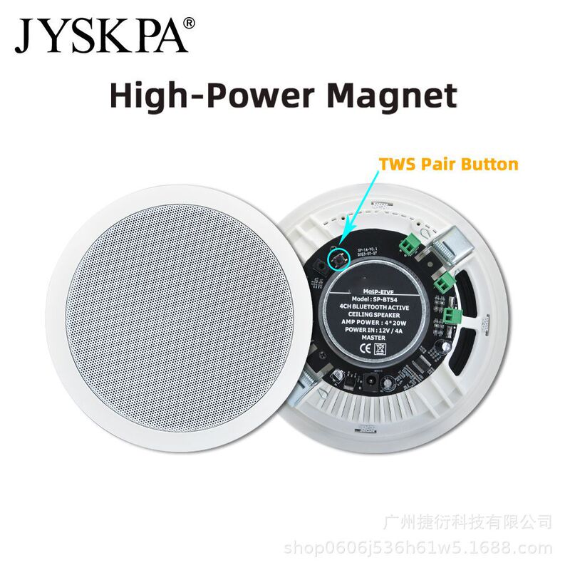 Bt54 Ceiling-Mounted Speaker Embedded Home Theater Wireless Bluetooth Speaker Ceiling-Mounted Speaker for Store Use Bt54 Ceiling-Mounted Speaker Embedded Home Theater Wireless Bluetooth Speaker Ceiling-Mounted Speaker for Store Use