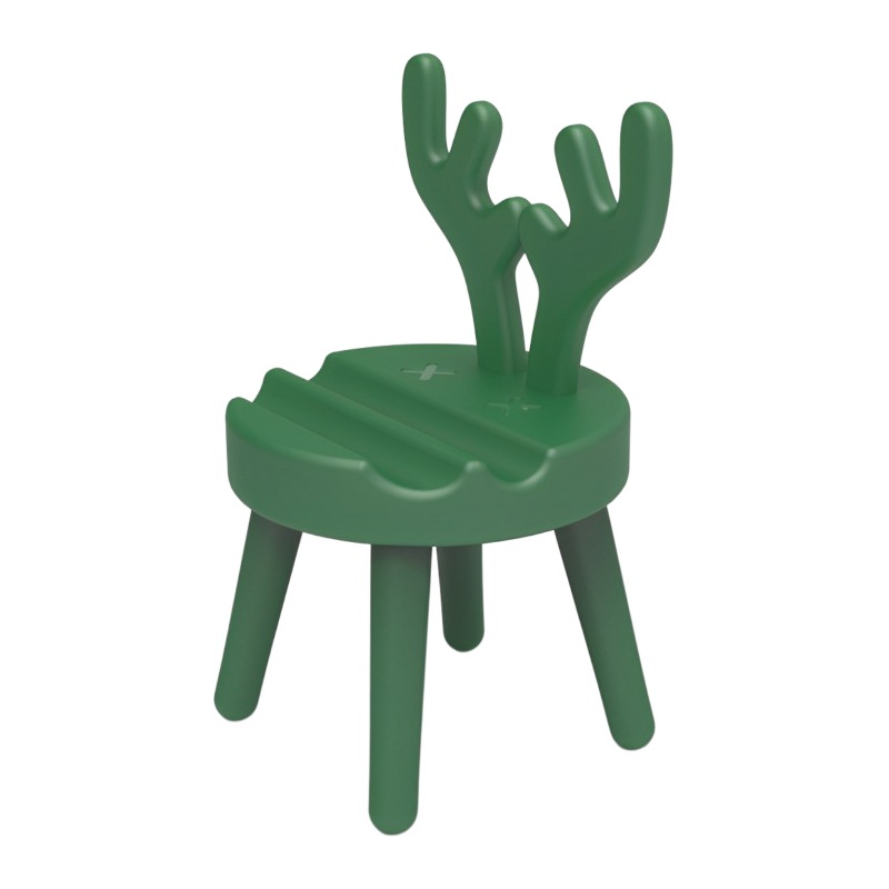 Venta directa de fábrica, regalos promocionales creativos de plástico, silla de dibujos animados, soporte para teléfono móvil de escritorio, soporte para teléfono móvil, se puede imprimir LOGO