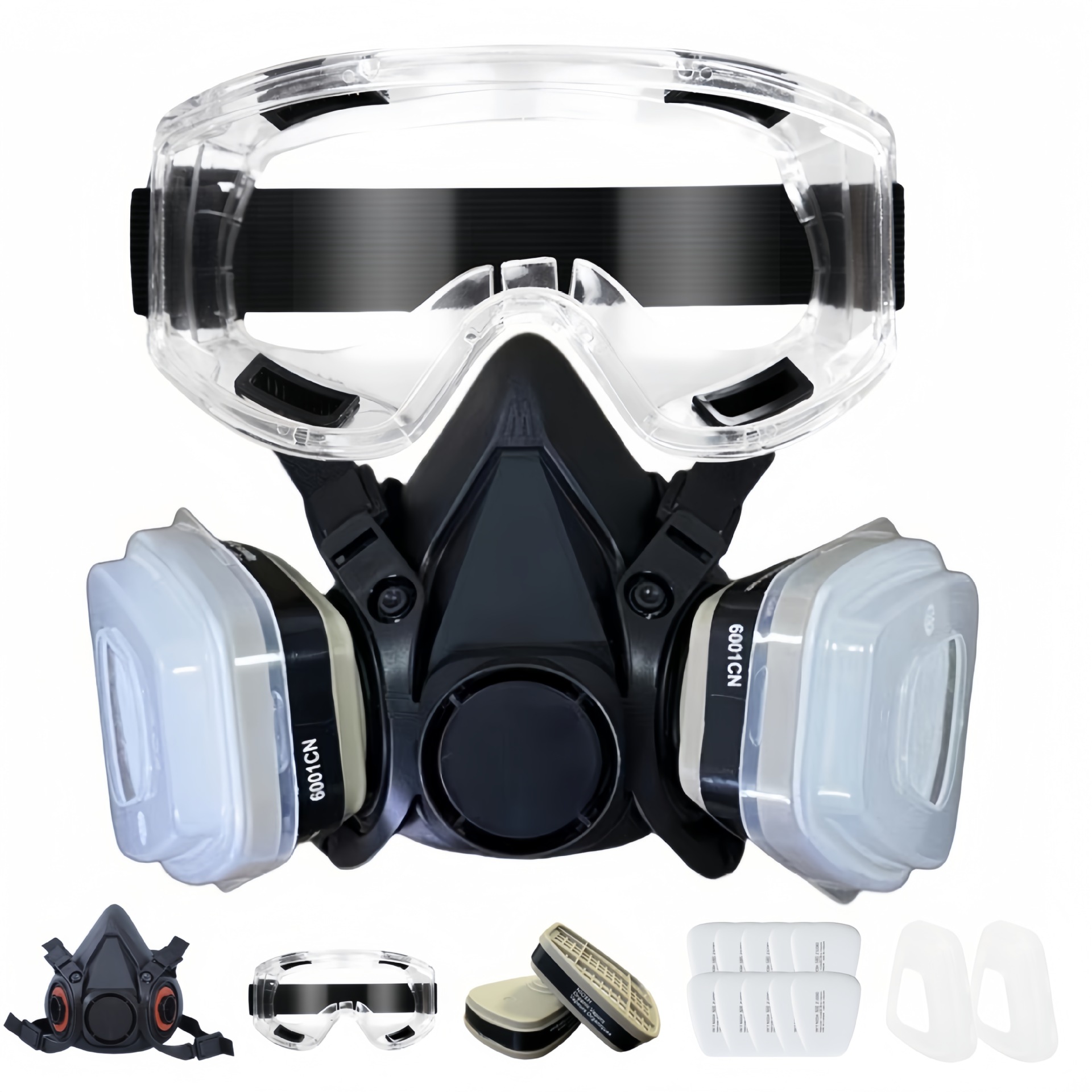 Anti -toxic mask spray paint Special pesticide chemical renovation…