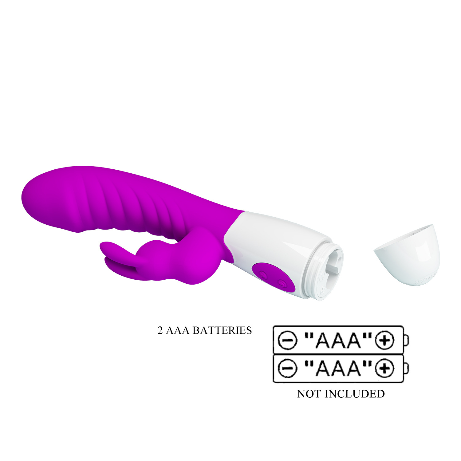 Pleasure Paida G-spot Rabbit Vibrator Silicone 30 Frequency_voghion.com