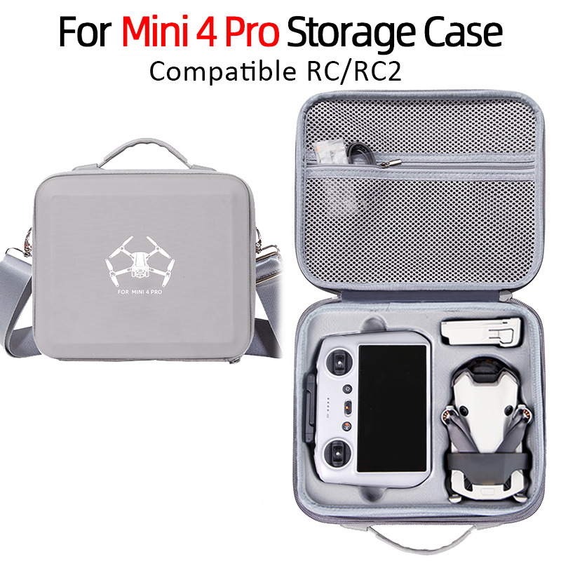 Aplicable a DJI mini 4 pro bolsa de almacenamiento DJI mini 4 bolsa de almacenamiento de drones con pantalla bolsa portátil